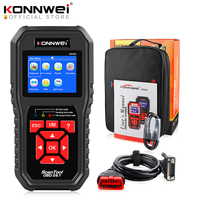 KONNWEI KW850 OBD2 skaner diagnostyczny samochodu narzędzia OBD 2 automatyczne narzędzie diagnostyczne sprawdź silnik motoryzacyjny skaner samochodowy czytnik kodów czarny 1